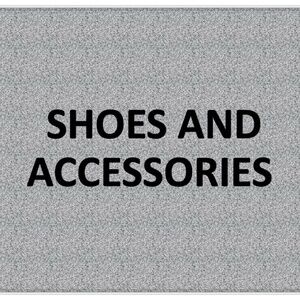 SHOES, HANDBAGS, AND ACCESSORIES